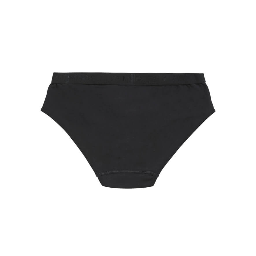 Organic girls hipster 2 pack 31985 090 black