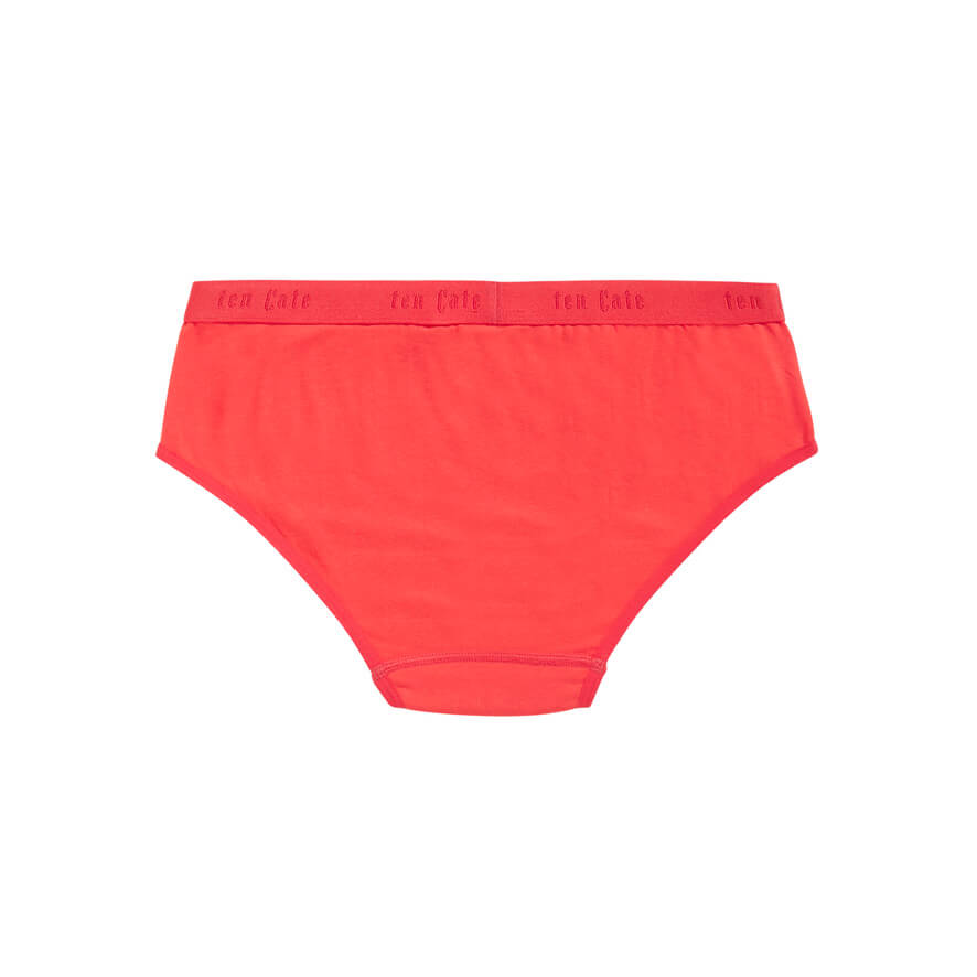 Organic girls hipster 2 pack 31985 3035 red