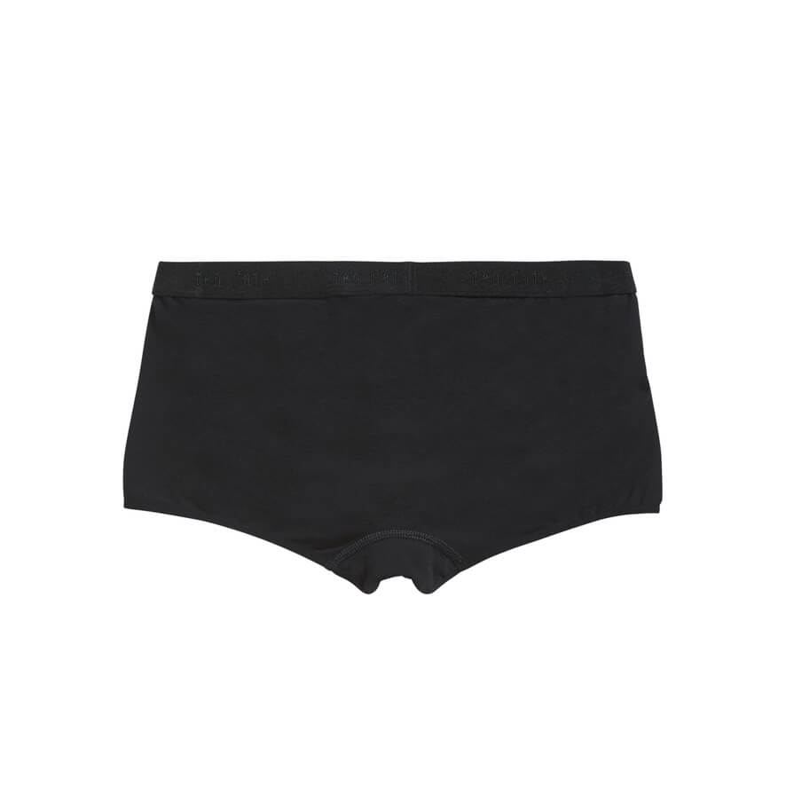 Organic girls shorts 2 pack 31986 090 black