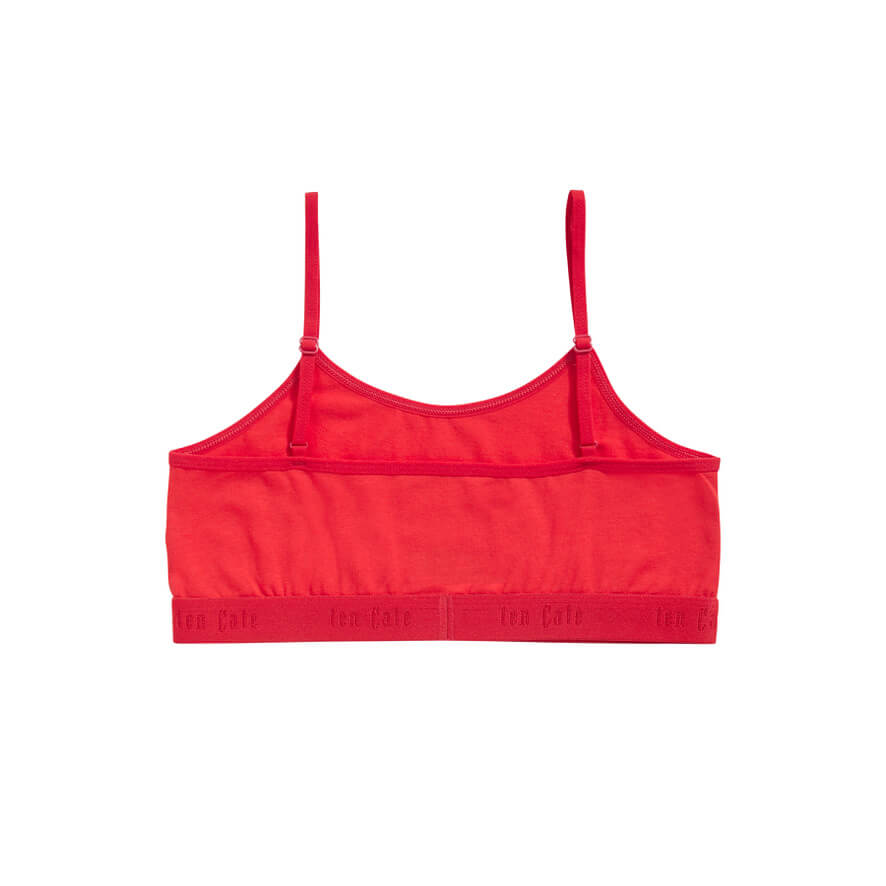 Organic girls top 31993 3035 red