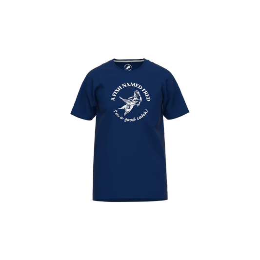 T-shirt 120001 630 blauw