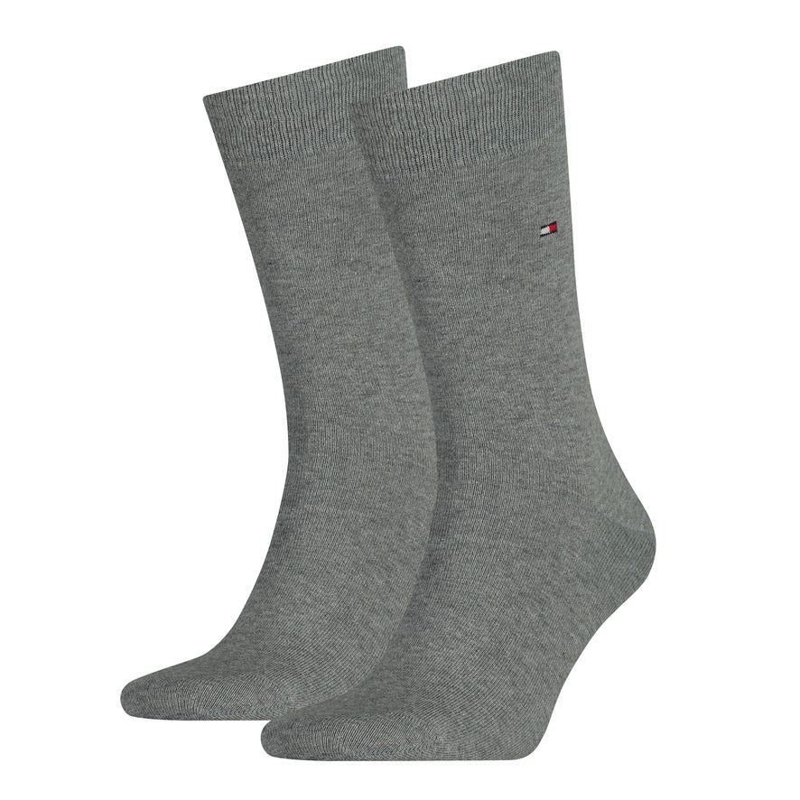 TH MEN SOCK CLASSIC 2P 371111 030 anthracite melange
