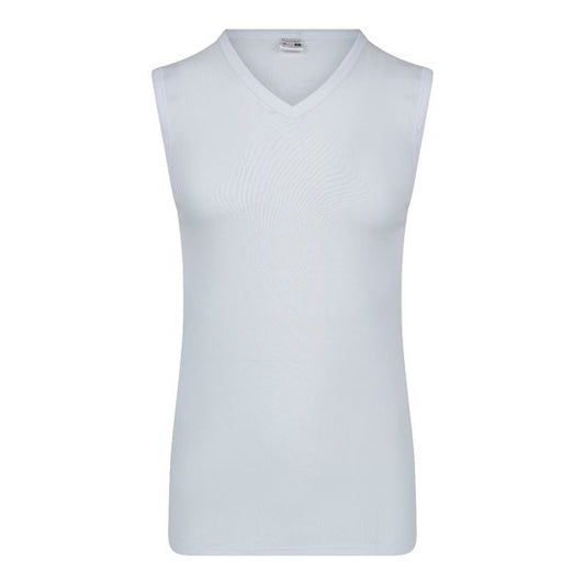 BEEREN H. MOUWL V-HALS SHIRT 11-519 000 WIT