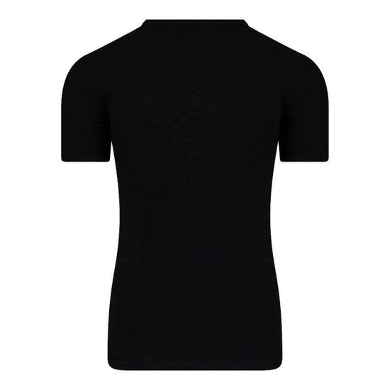 BEEREN H. T-SHIRT V-HALS 11-509 007 ZWART