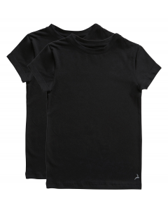 Basic kids boys T-shirt 2 pack 31199 090 black
