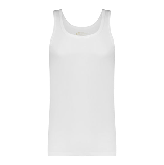 Basics men singlet 2 pack 32324 001 white