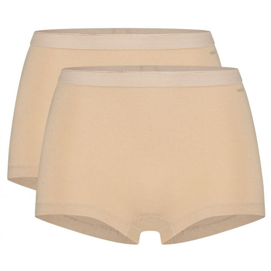 Basics women shorts 2 pack 32279 029 beige