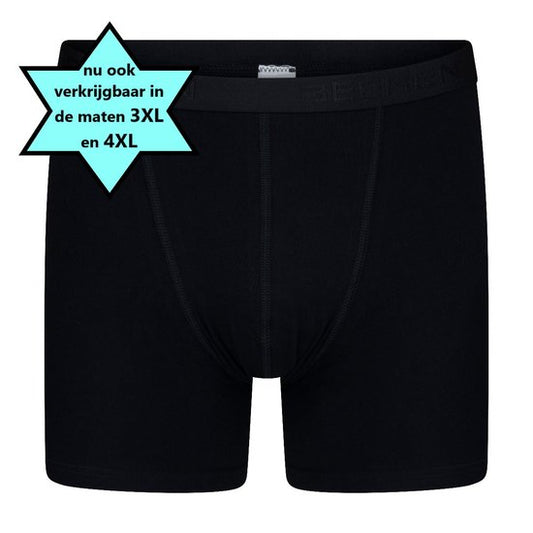 Beeren 2-Pck Cotton Stretch Heren Boxershort Roger 14-635 007 ZWART