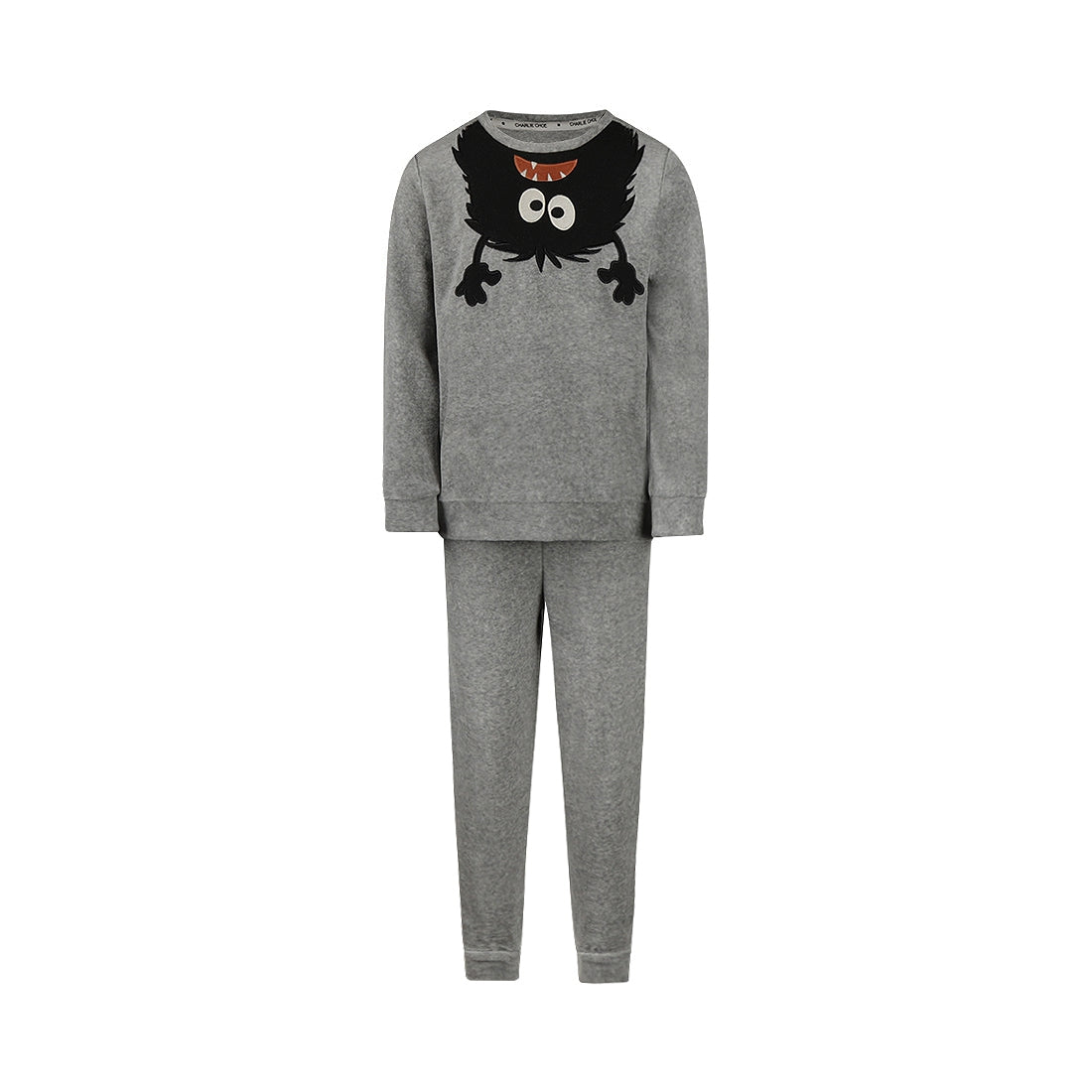 Boys velours set O57056-42 97 Grey