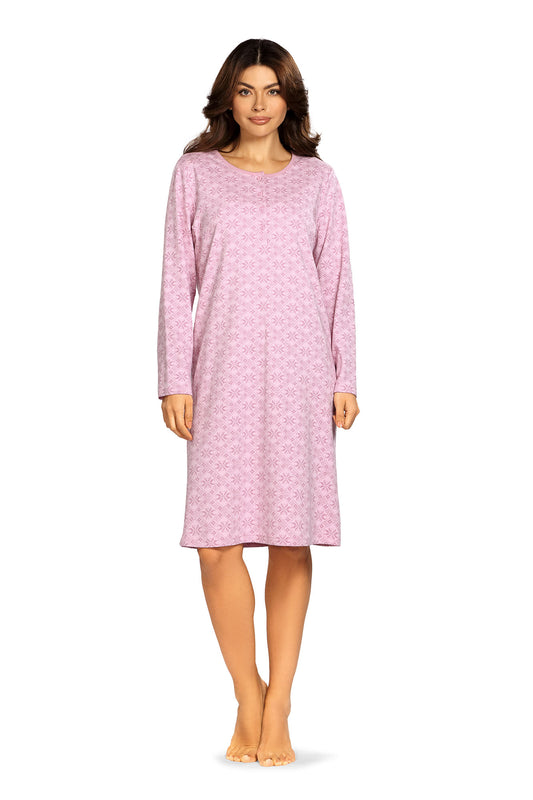 Damen Nachthemd 242211 61 soft rosa