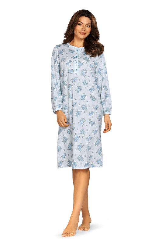 Damen Nachthemd 242226 1 Bleu