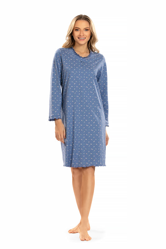 Damen Nachthemd 252201 110 denim