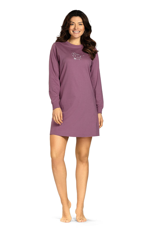 Damen Nachthemd 252207 83 mauve