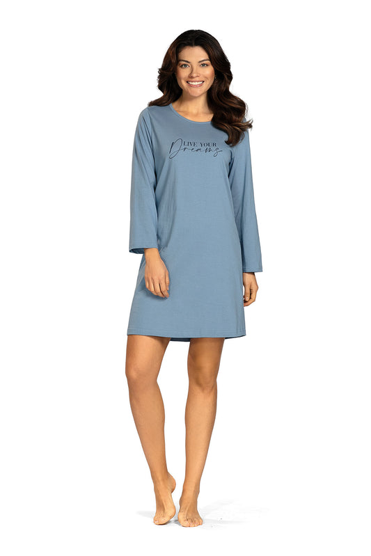 Damen Nachthemd 252227 110 denim