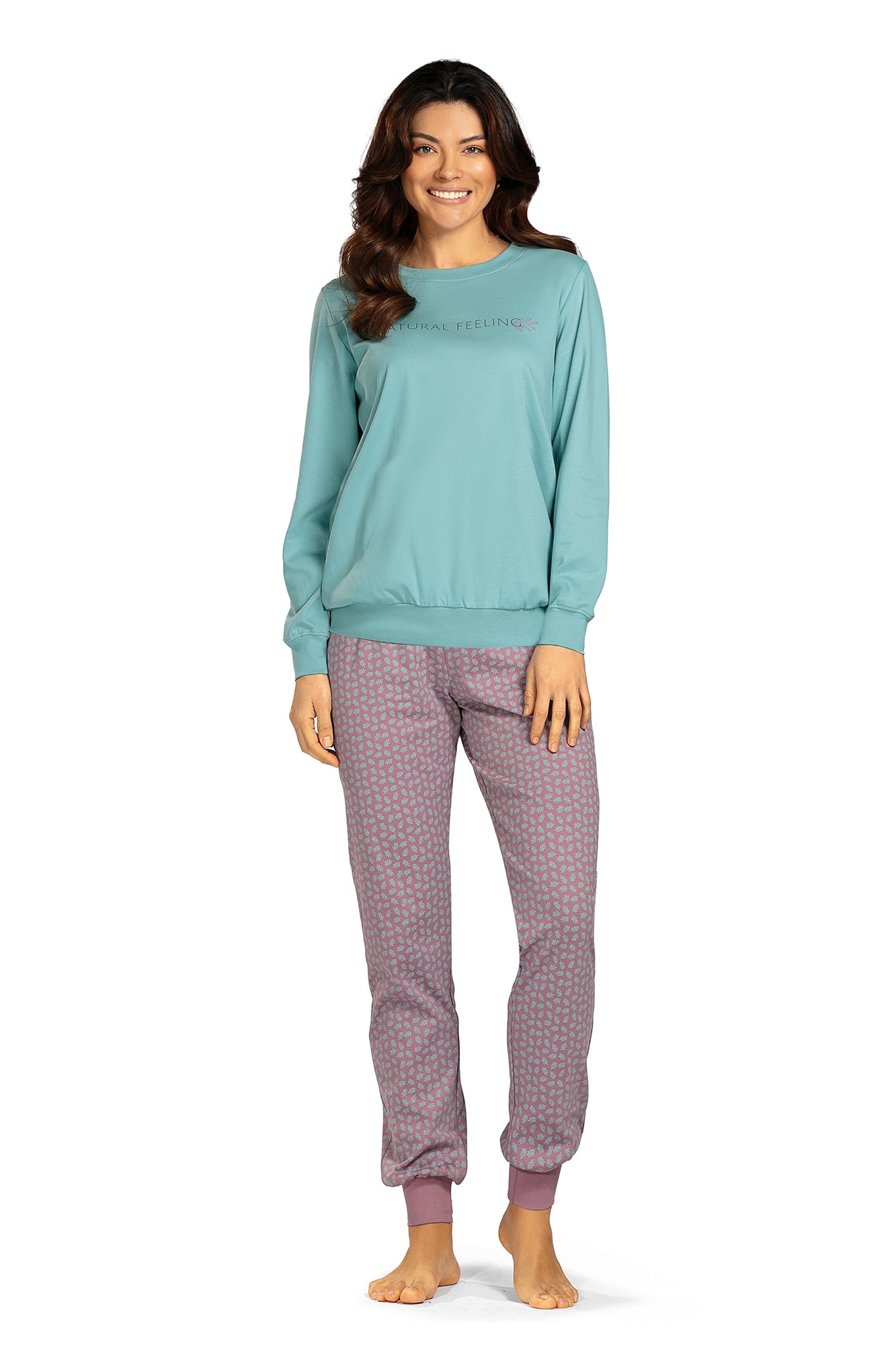 Damen Schlafanzug  252318 47 jade