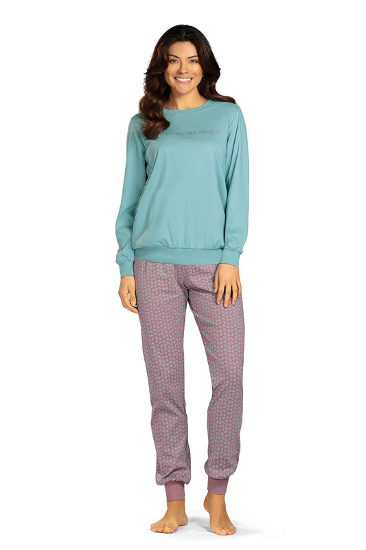 Damen Schlafanzug  252318 47 jade