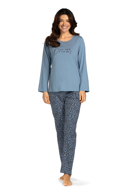 Damen Schlafanzug  252327 110 denim