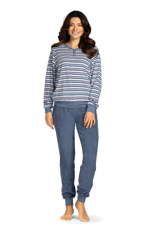 Damen Schlafanzug  252338 110 denim
