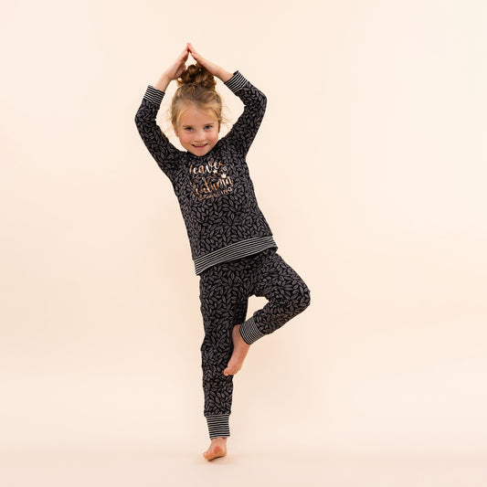 Girls lounge set O57006-41 99 Black
