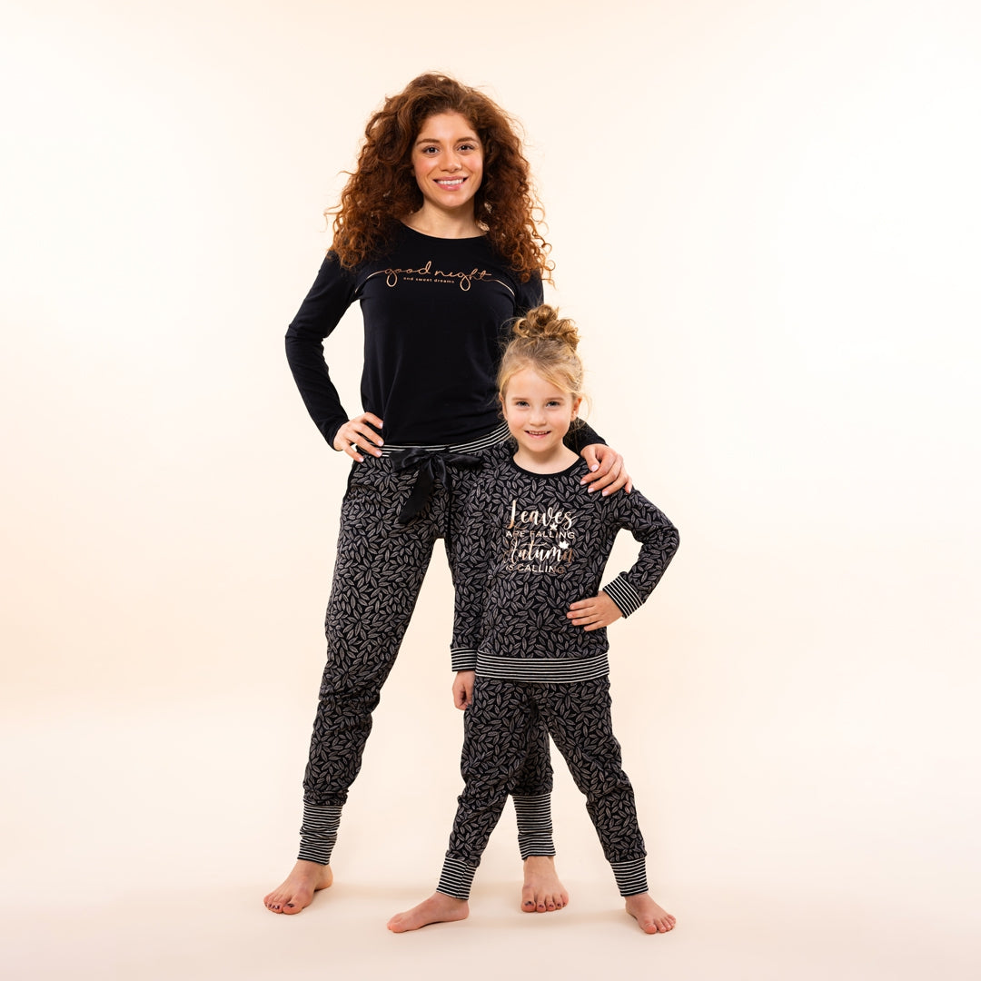 Girls lounge set O57006-41 99 Black