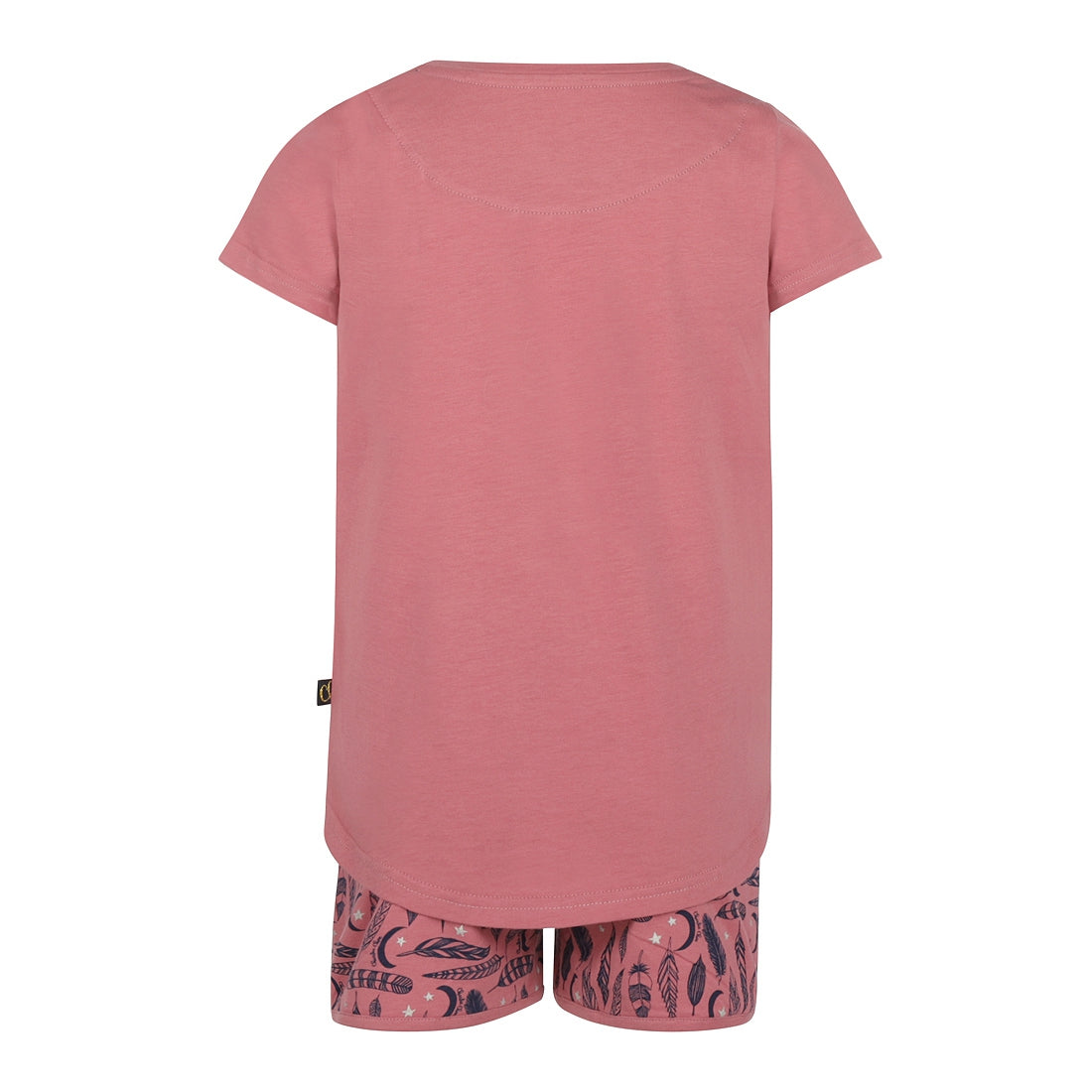 Girls short set ss T47018-41 78 Rouge pink