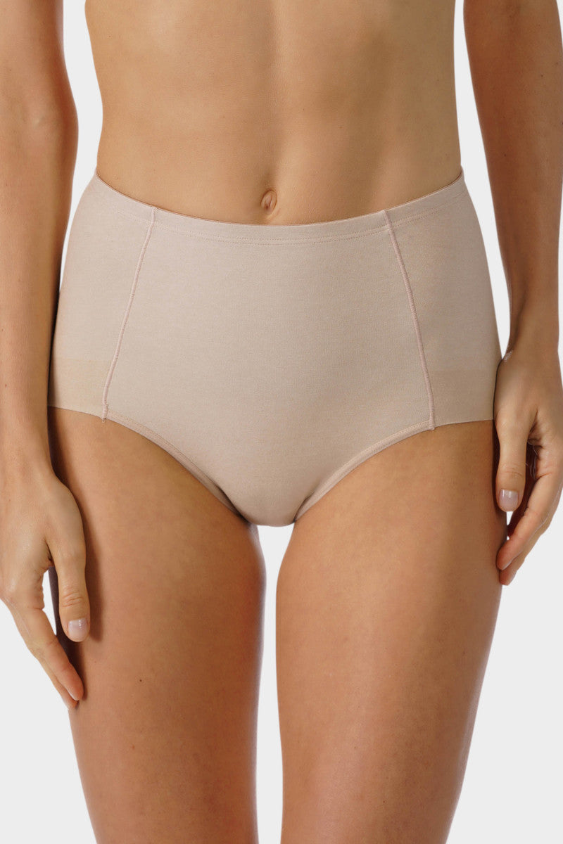 High-waist Pants 49345 376 cream tan