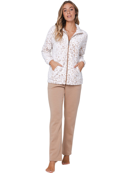 Homesuit full zipper 181252-176-1 Beige 140