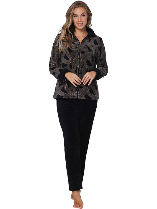 Homesuit full zipper 181252-246-1 Black 999