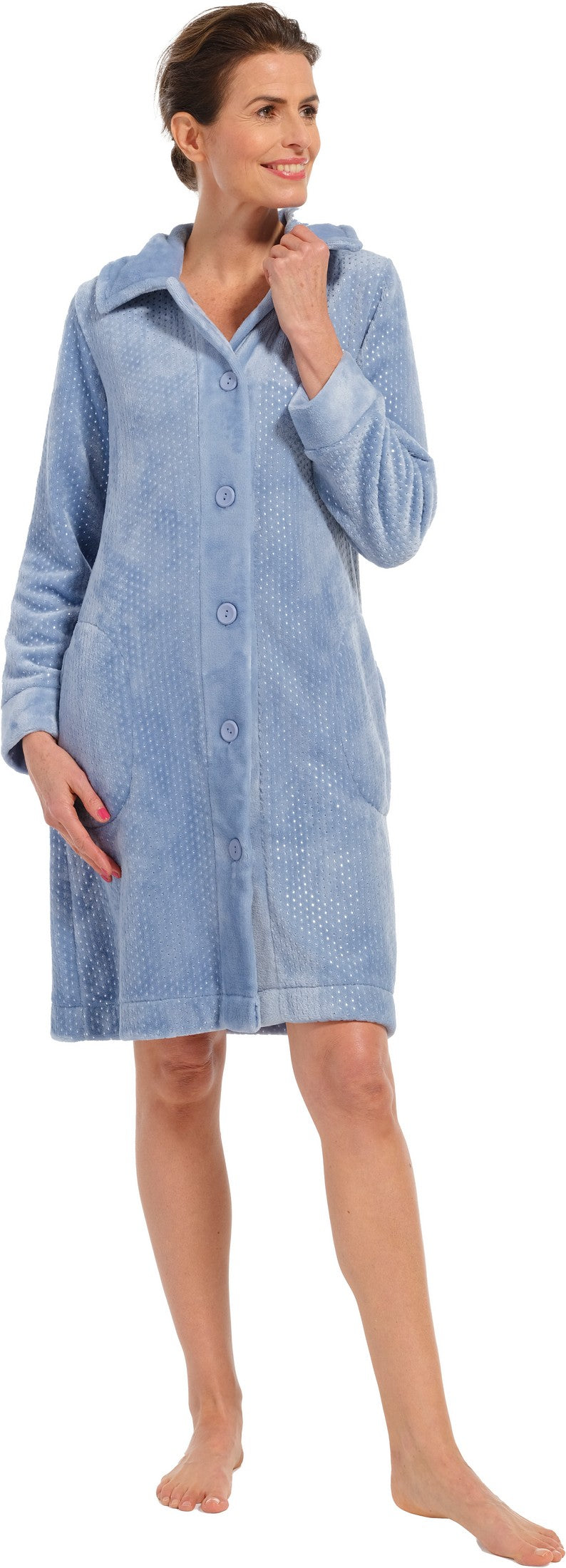 Knoopjas 70232-180-6 513 blauw