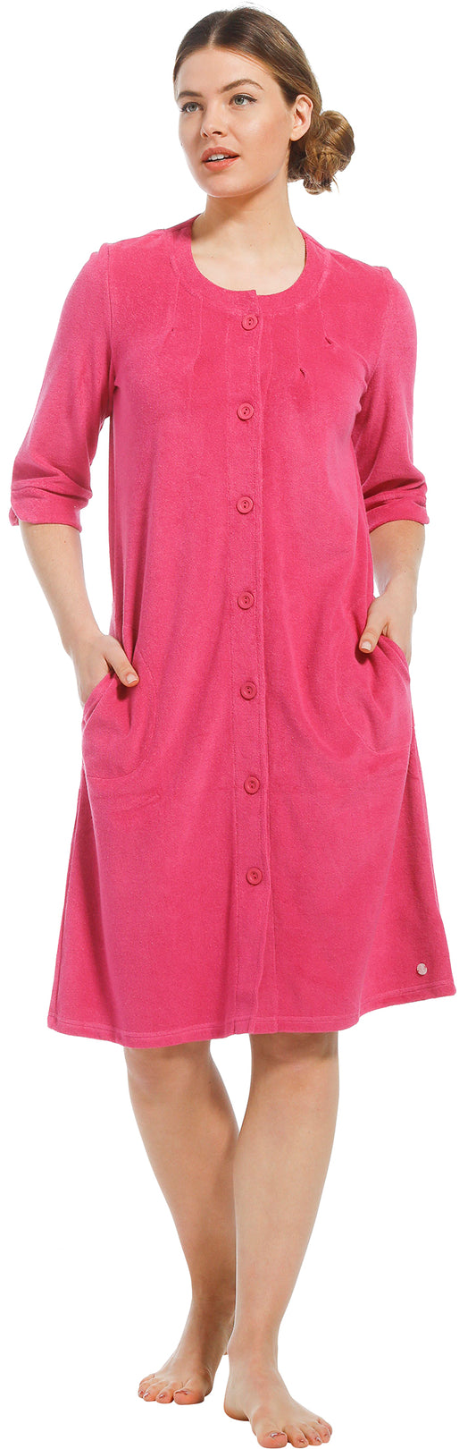 Morning gown 105cm 70221-180-6 226 dark pink