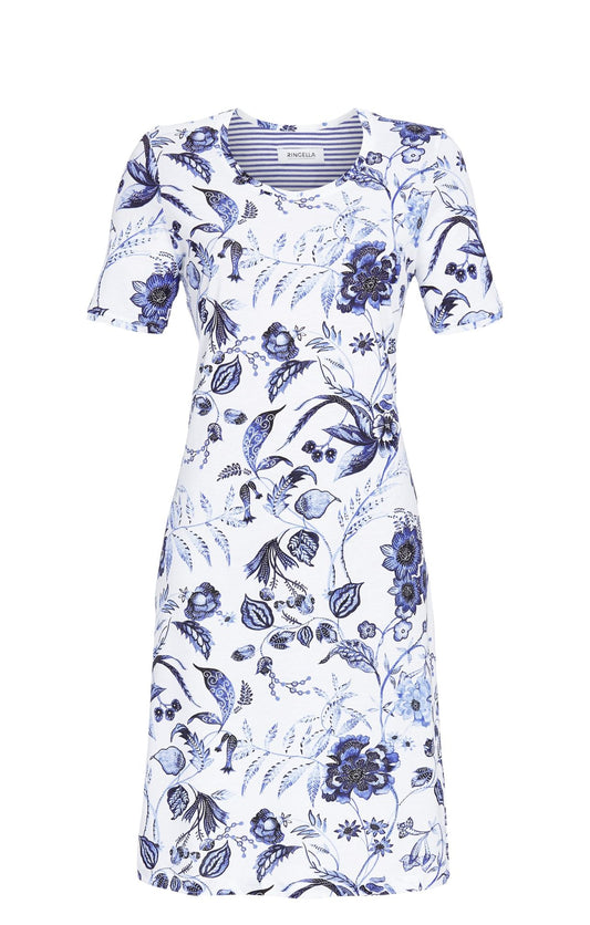 Nachthemd 5211015 247 blauw