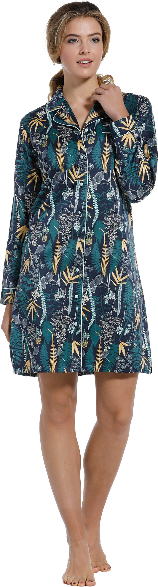 Nightdress 95cm 15202-303-6 529 dark blue