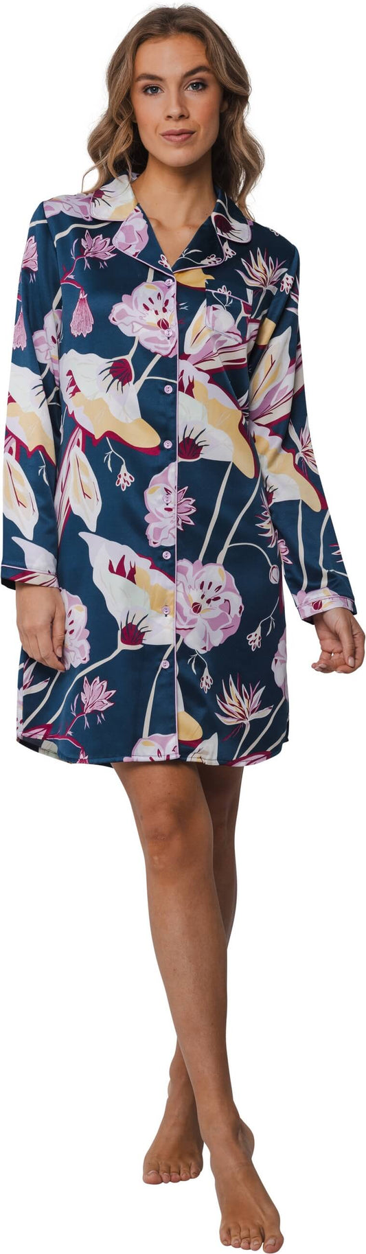 Nightdress 95cm 15242-316-6 563 blue