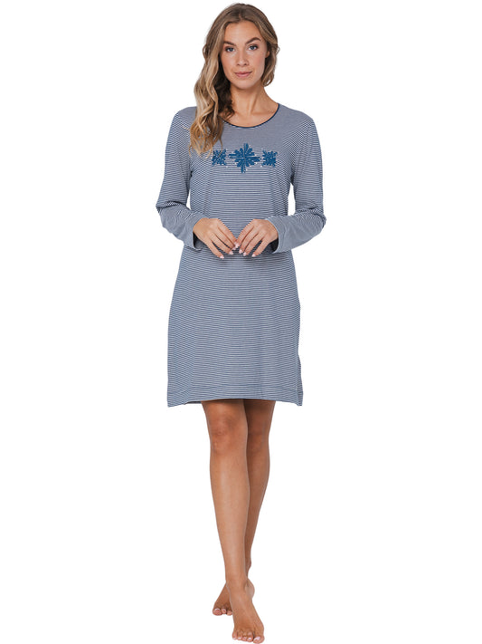Nightdress (95 cm) 111252-156-2 blue 520