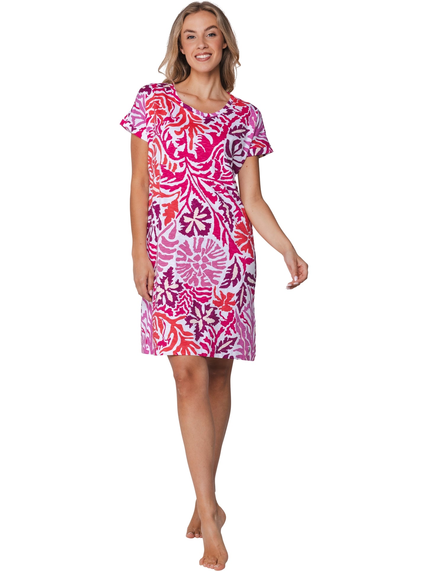 Nightdresscutonsleeve(95cm)111261-110-1220Pink__1