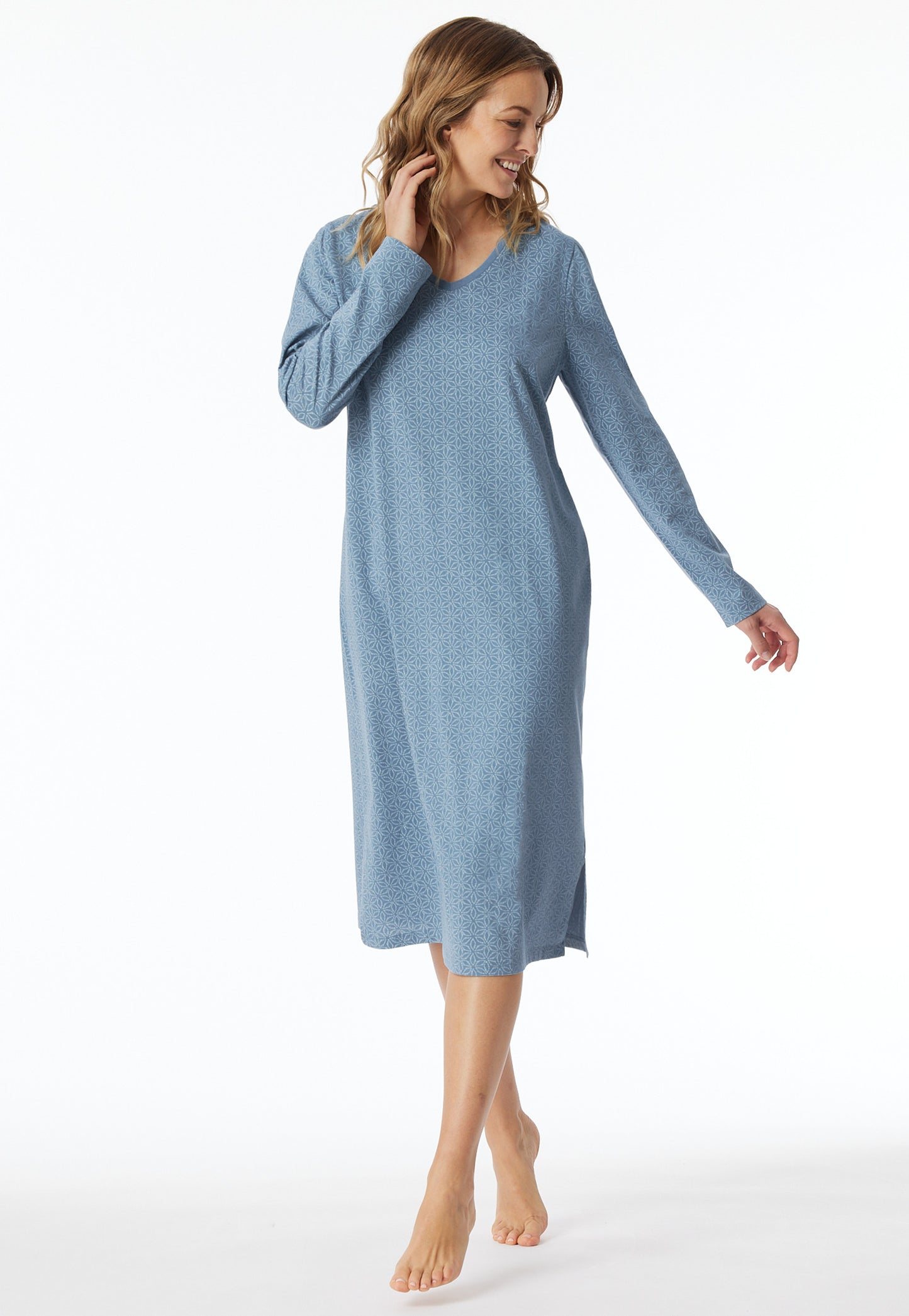 Nightshirt 1/1                 181985 808 bluegrey