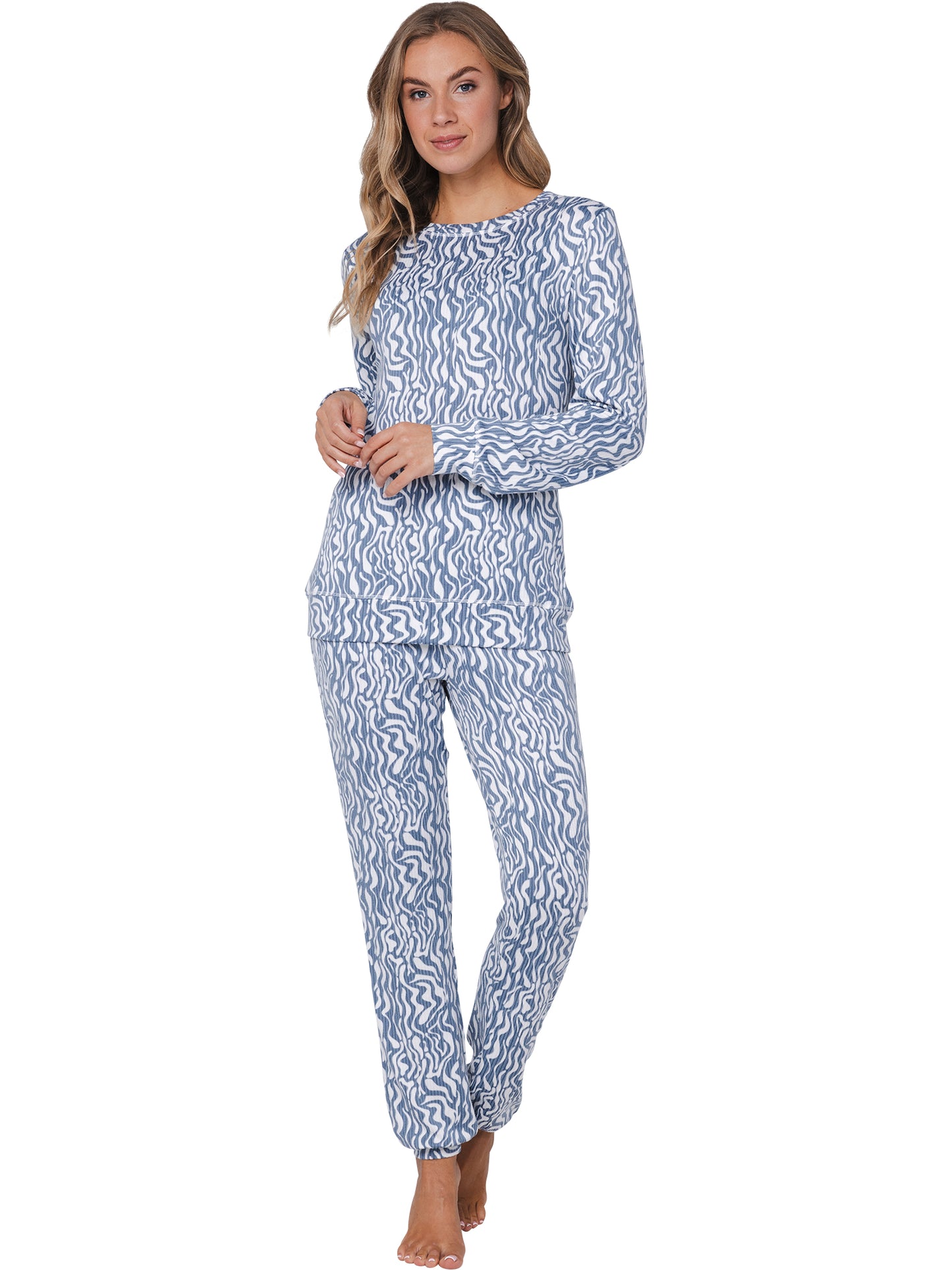 Pyjama 121252-166-1 Blue 510