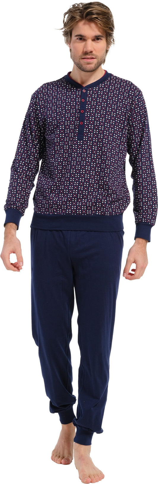 Pyjama 23232-602-4 529 blauw