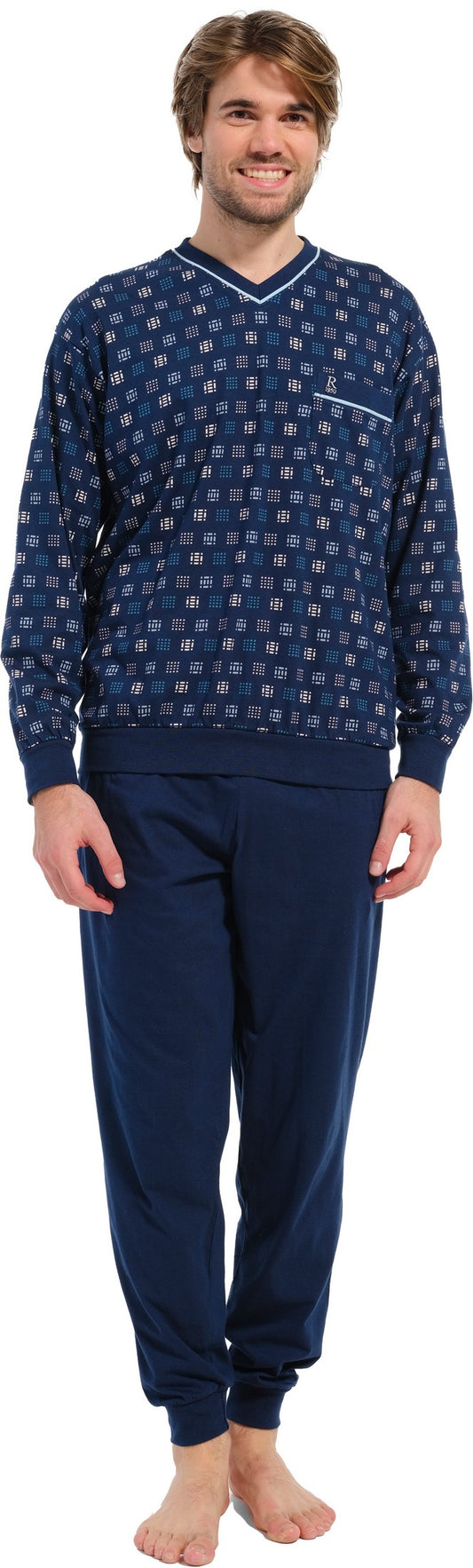 Pyjama 27232-716-2 526 blauw