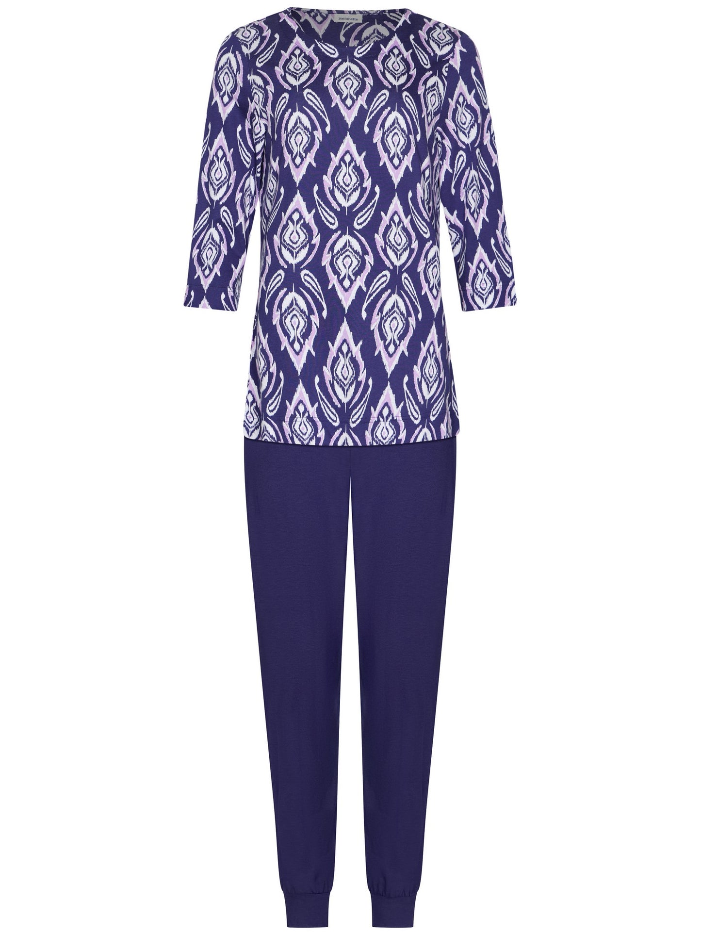 Pyjama3_4sleevepantwithcuffs121261-142-1520blue__3