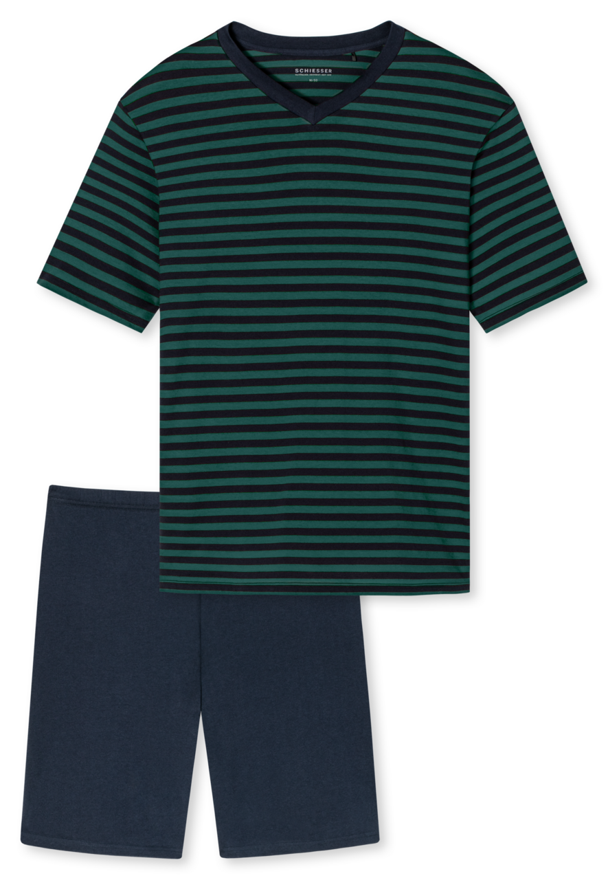 Pyjama Short                   179102 702 dark green