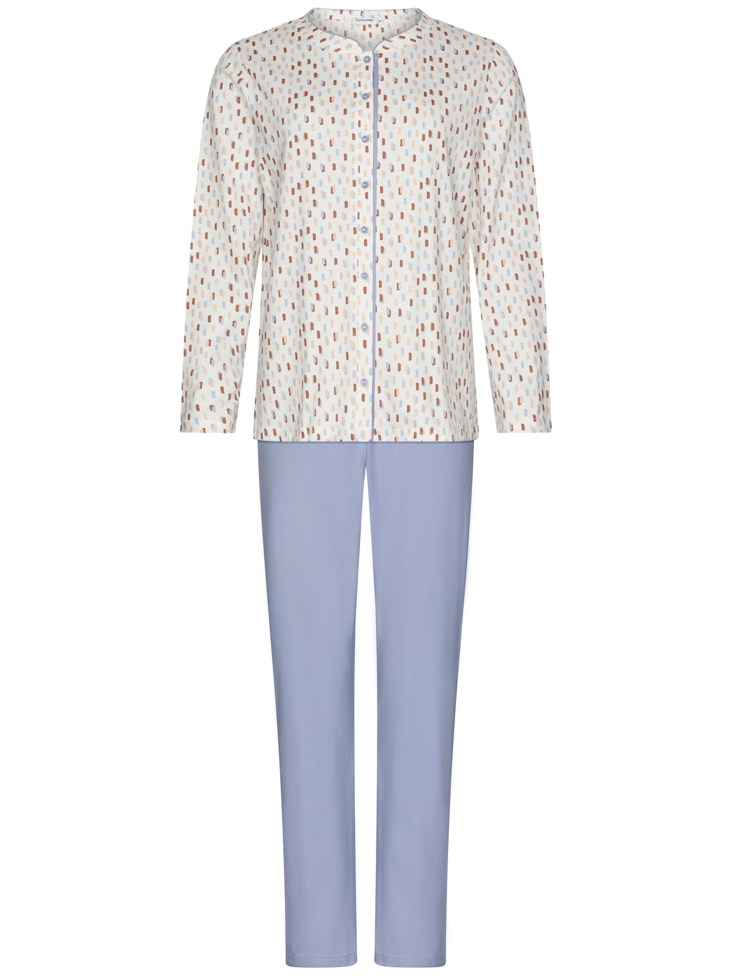 Pyjama full button 121252-150-1 Blue 510
