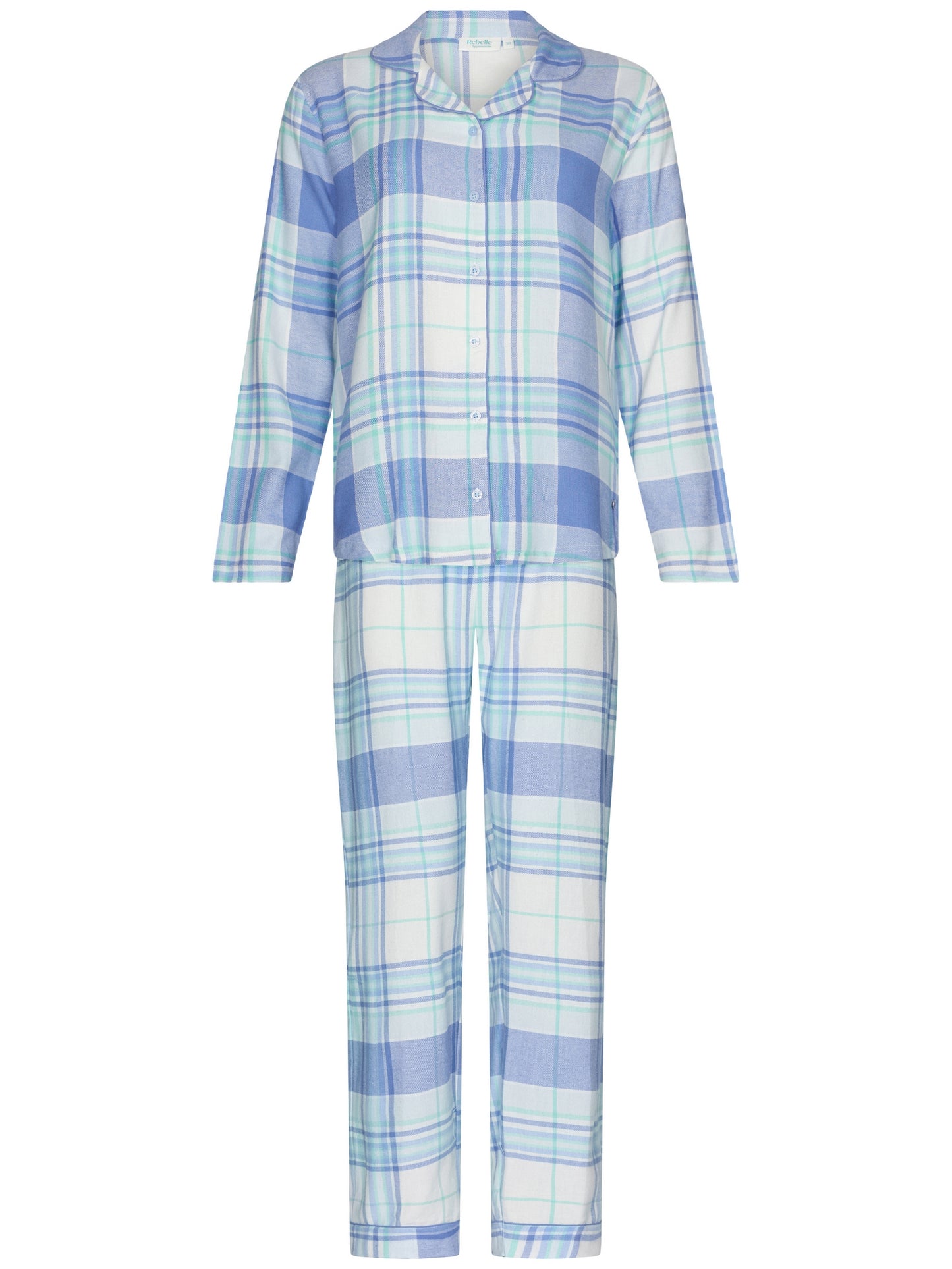 Pyjama full button 121252-606-1 Blue 510