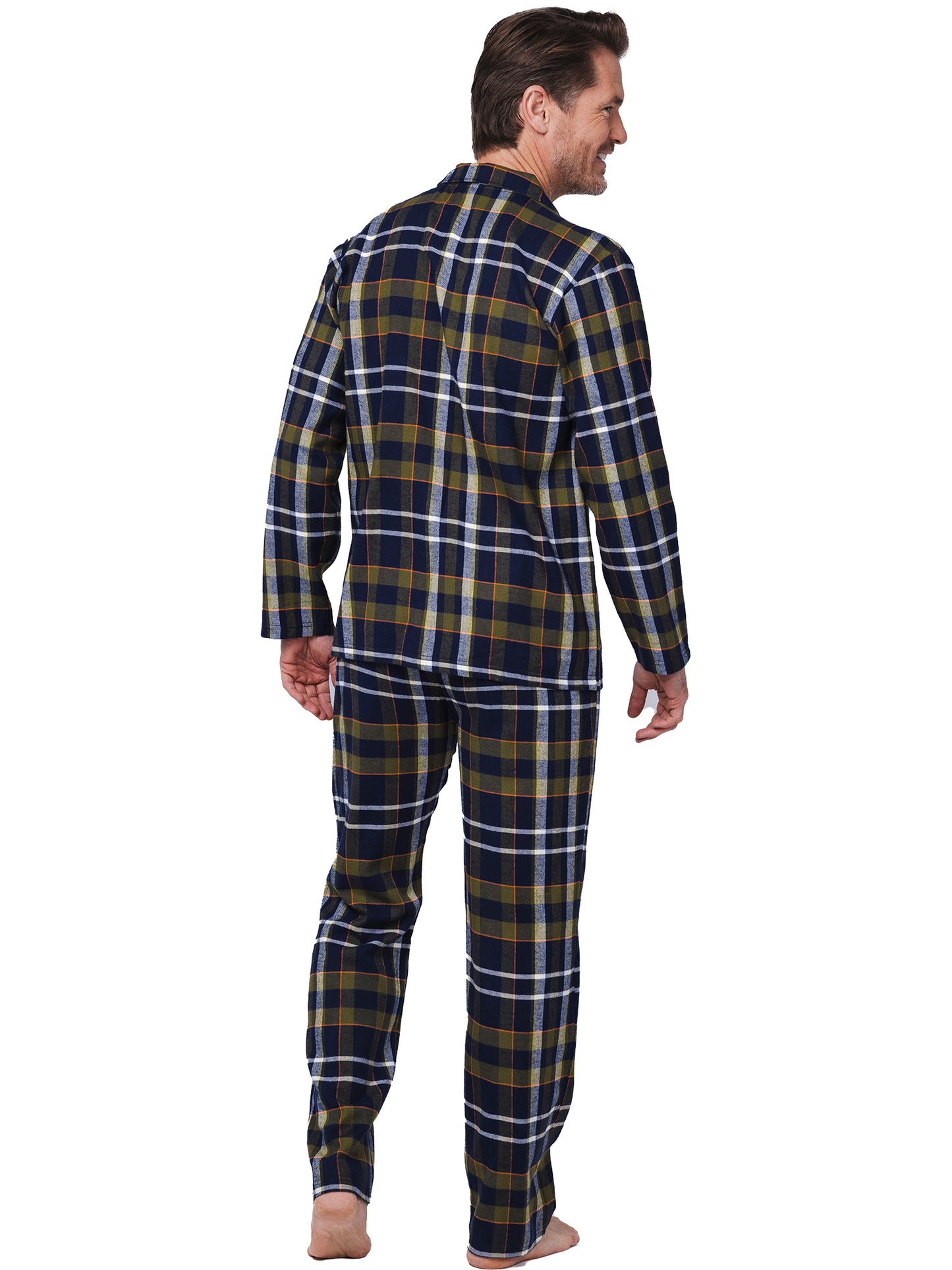 Pyjama full button 122252-502-2 blue 520