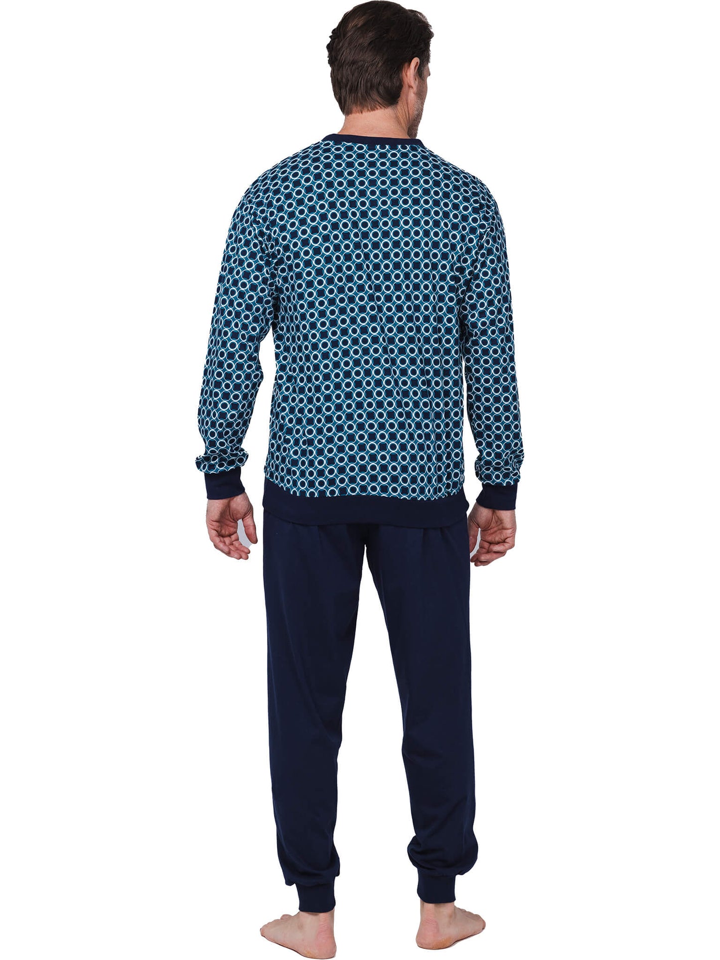Pyjama with buttons 122252-812-1 blue 520