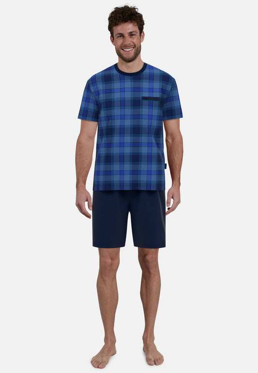 Shorty, Rundhals 452294/4009 654  blau