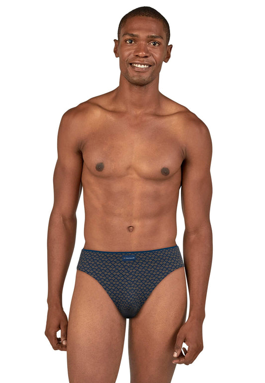 Slip 75204 535 braun-dunkel-Allover