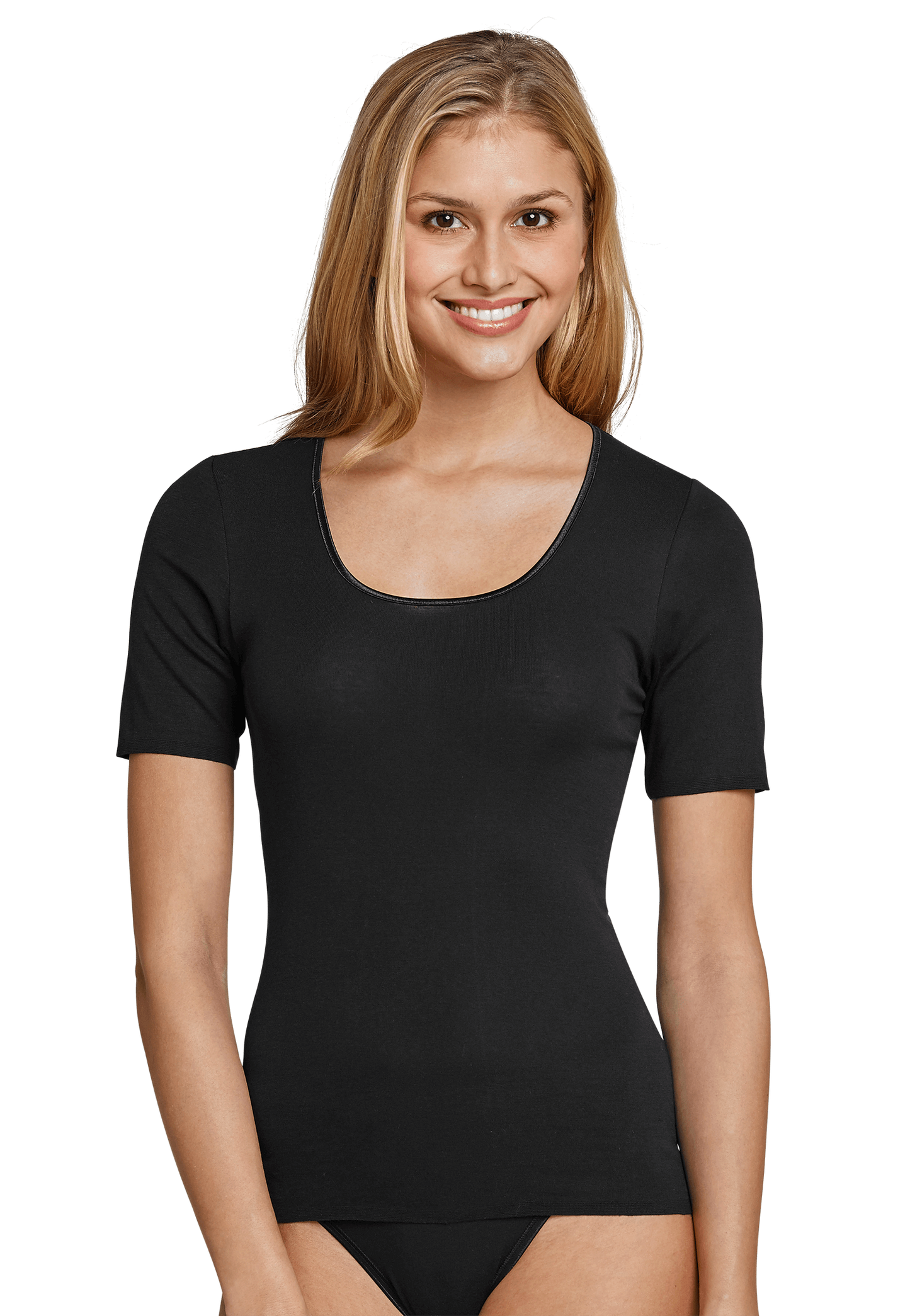 Spenzer 1/2 Arm                200764 000 Schwarz