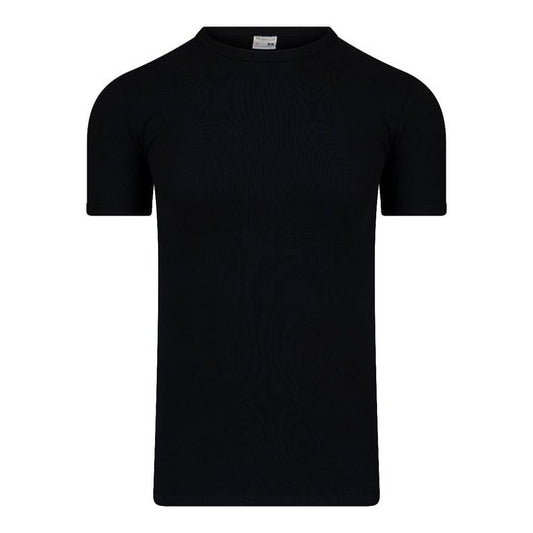 T-shirt ronde hals km 11-578 007 ZWART