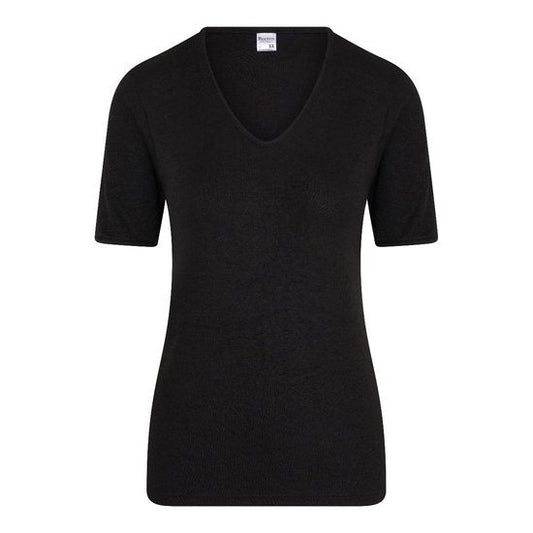 Thermo shirt k.m. dames 07-485 007 ZWART